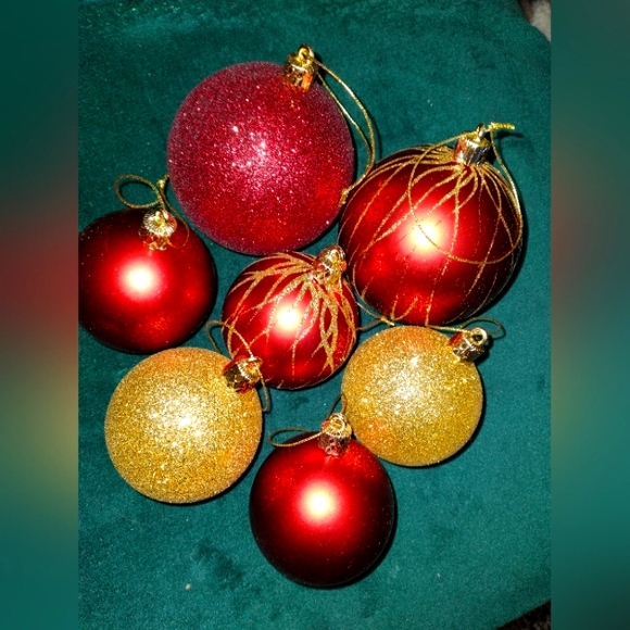 15 Vintage Christmas Ornaments 50s-80s - Picture 4 of 14